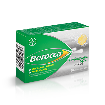 Berocca Performance Tropical Effervescent Tablets 20s