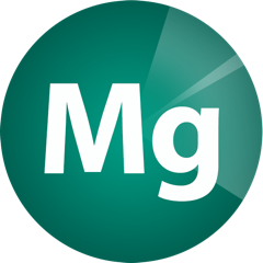 Magnesium element icon